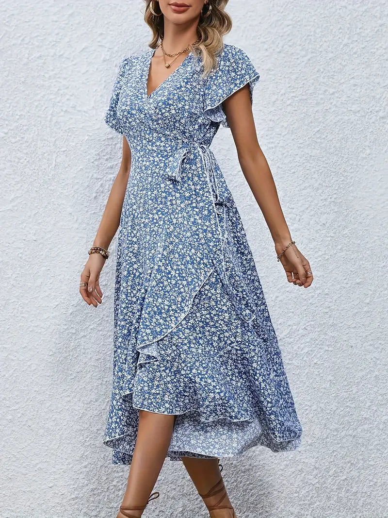 Miriam - Elegantes Blumenkleid