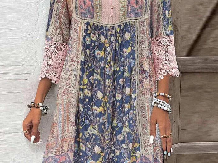 Kirsten - Elegantes Boho-Kleid