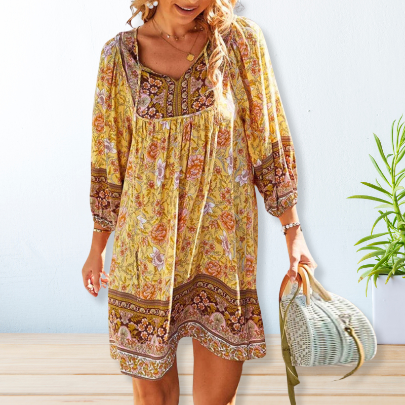 Keila - Elegantes langes Kleid