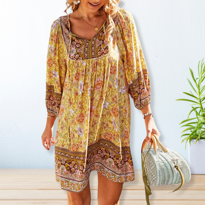Keila - Elegantes langes Kleid