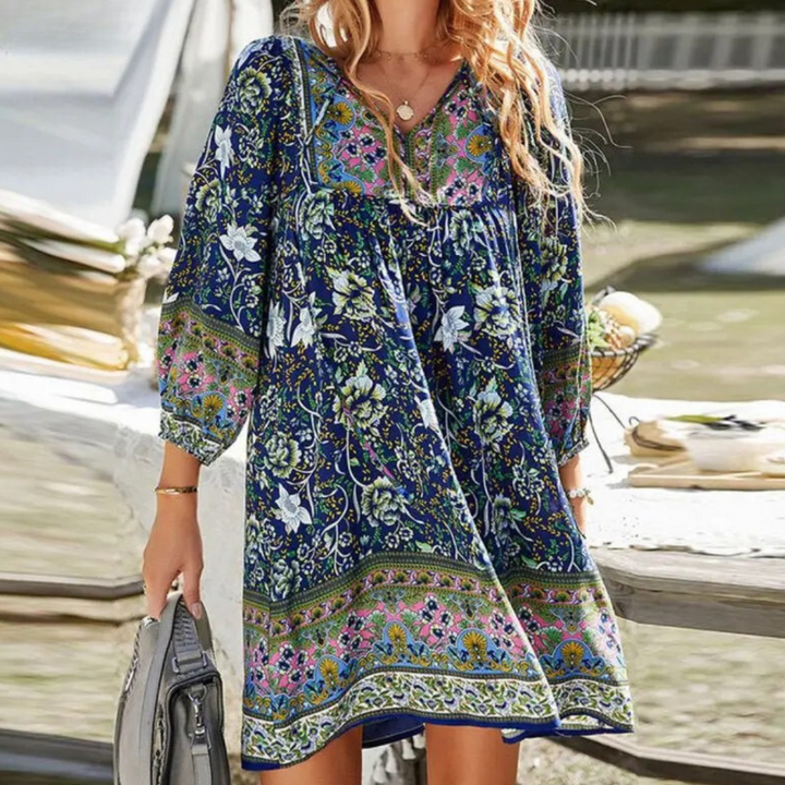 Keila - Elegantes langes Kleid
