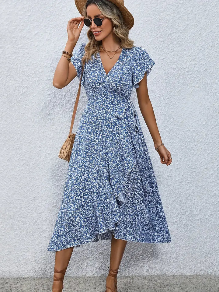 Miriam - Elegantes Blumenkleid