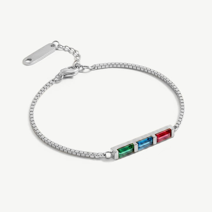 Geburtsstein Bar Armband