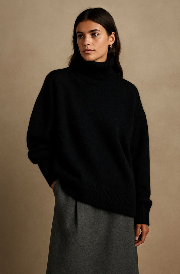 Eleganter Rollkragenpullover