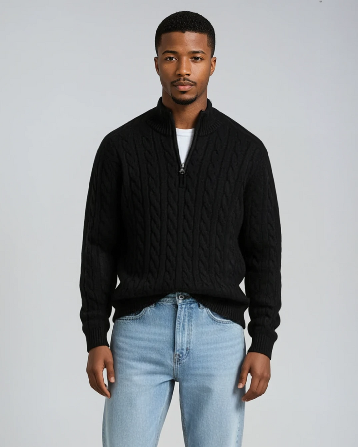 Givalli Pullover mit Reißverschluss