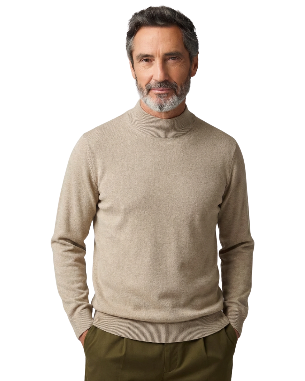 Premium warmer Rollkragenpullover