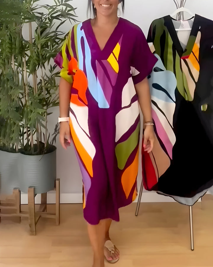 Rosaline - Buntes Freizeitkleid