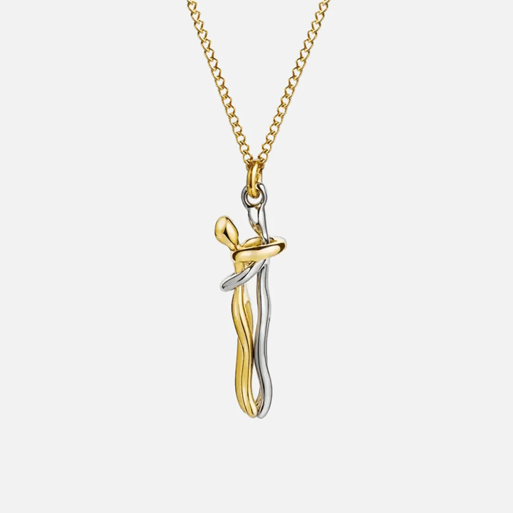 Umarmung der Seele – Symbolische Gold-Silber-Kette (1+1 GRATIS)