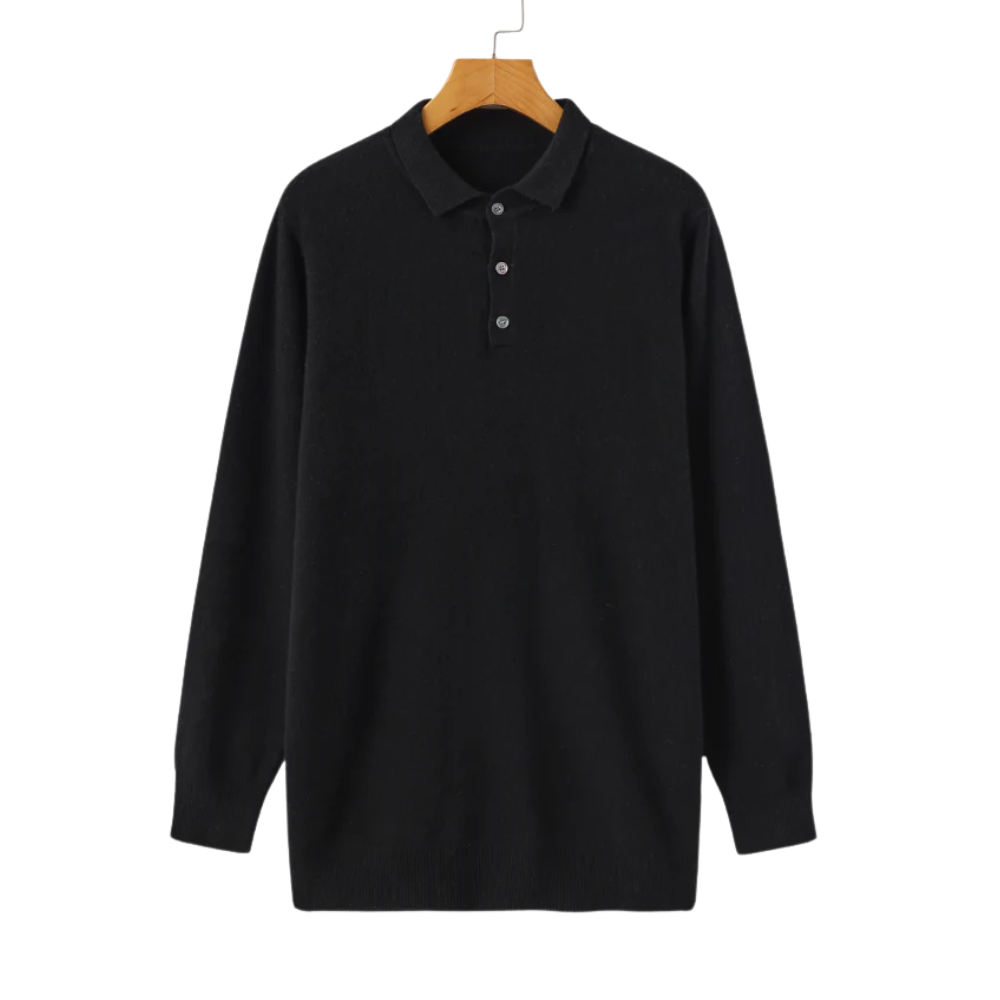 Poloshirt aus 100% Kaschmir