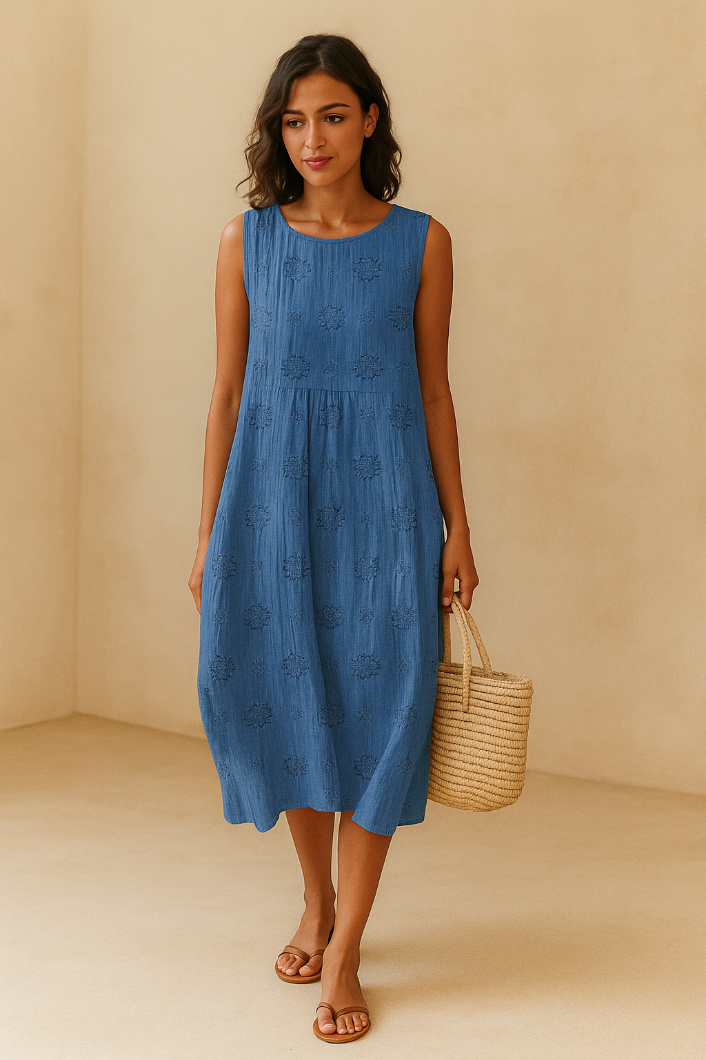 Theryn - Schickes ausgestelltes Kleid