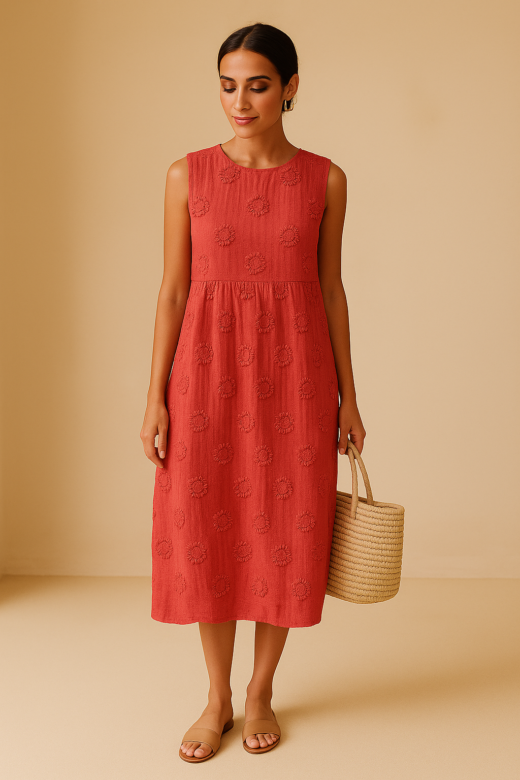 Theryn - Schickes ausgestelltes Kleid