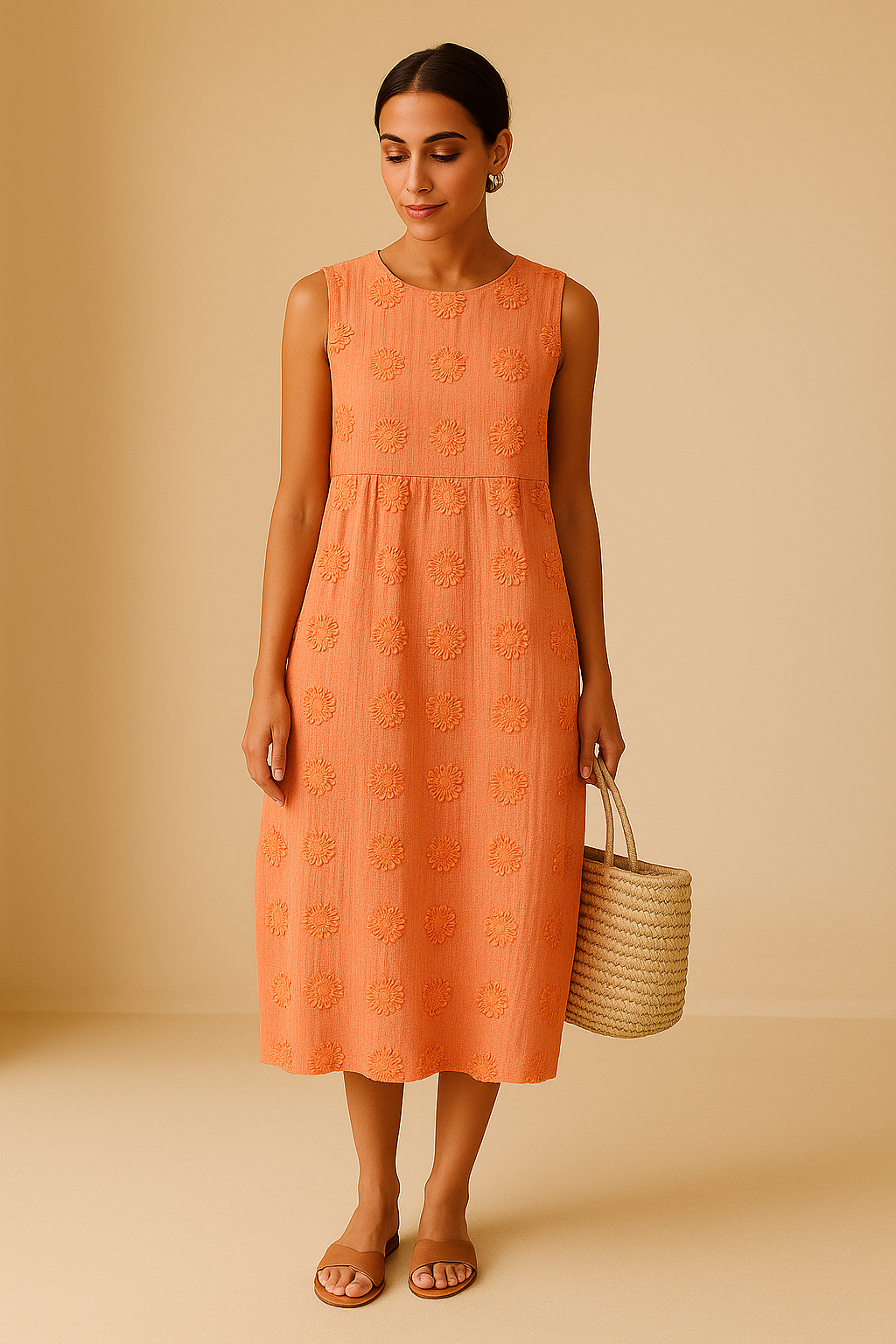 Theryn - Schickes ausgestelltes Kleid