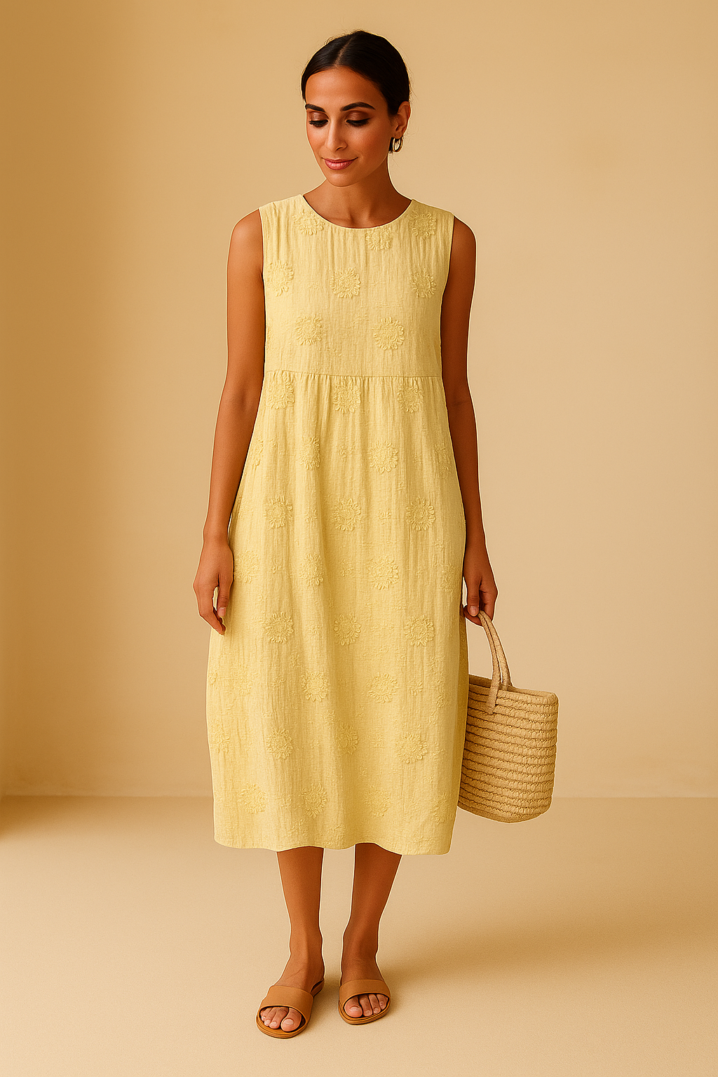 Theryn - Schickes ausgestelltes Kleid