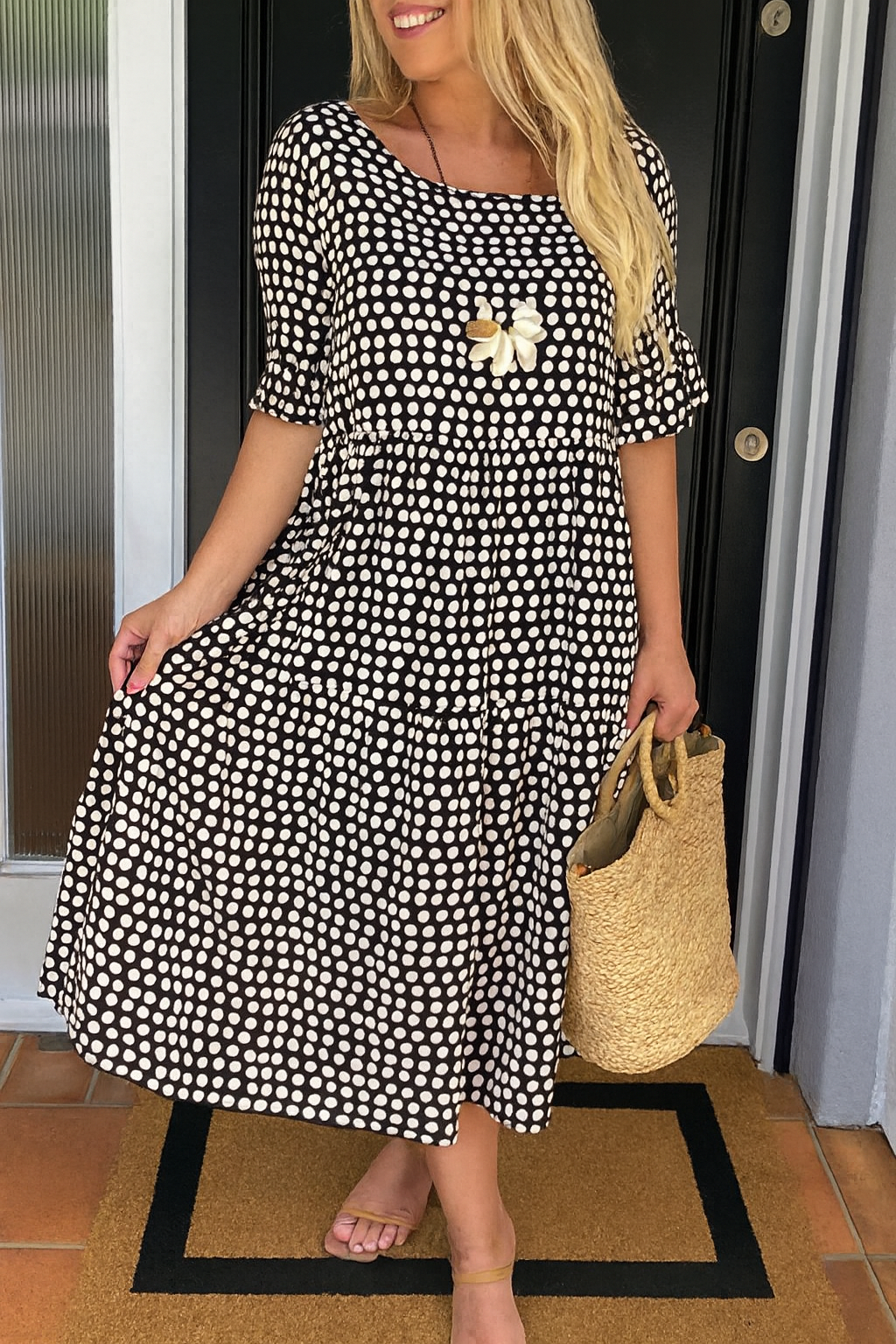 Diane – Elegantes, lässiges Midikleid