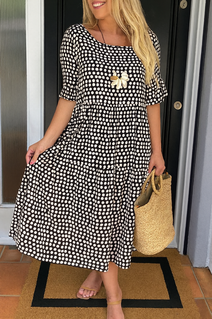 Diane – Elegantes, lässiges Midikleid