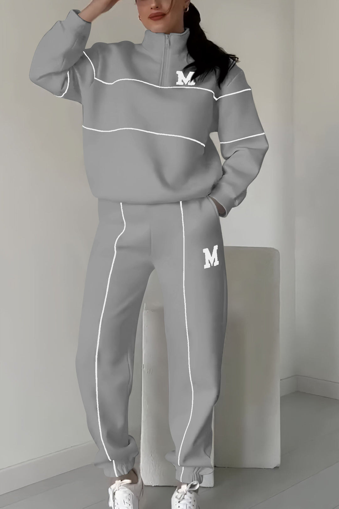 Thalynnae | Bequemer Pullover- und Hosenanzug