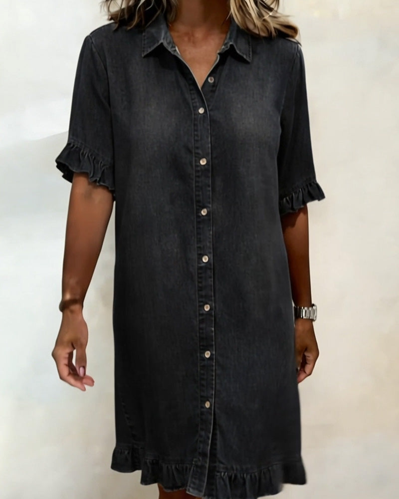 Maria - Bequemes Denim-Kleid