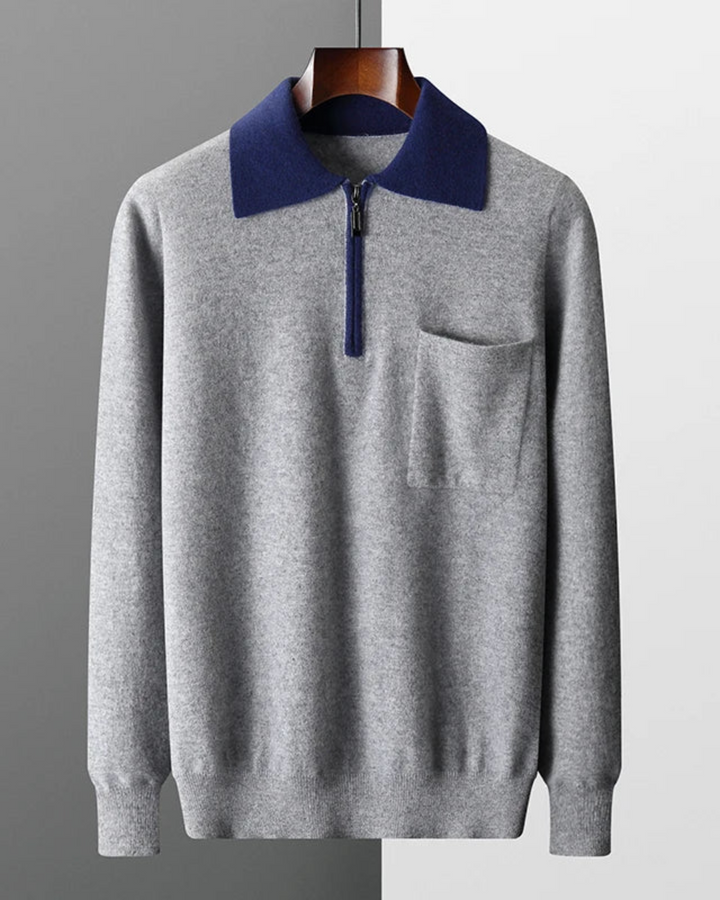 Castelle Kaschmir Zip Up Polo