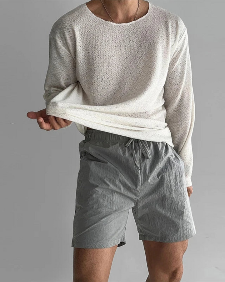 Lässig gestricktes T-Shirt