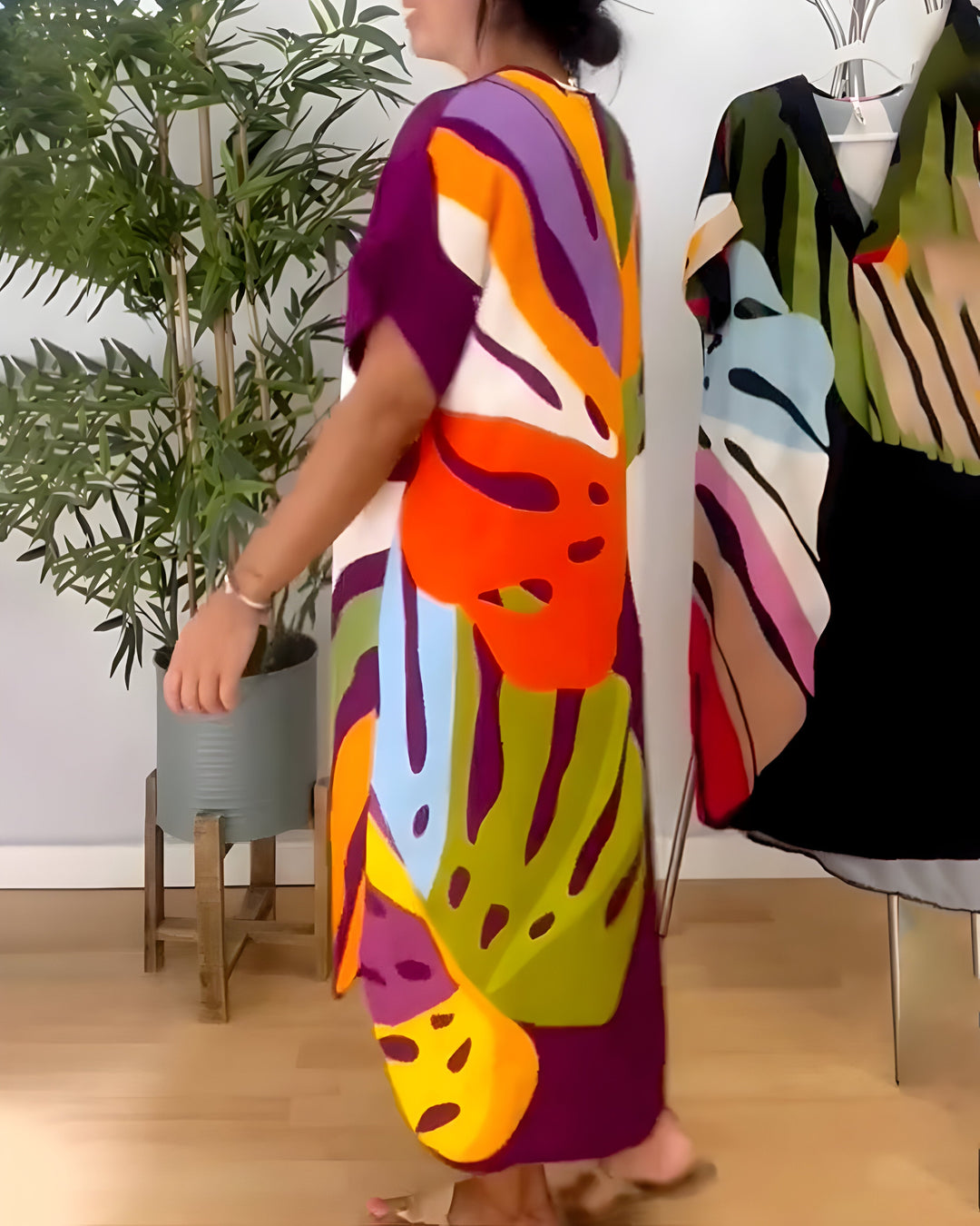 Rosaline - Buntes Freizeitkleid