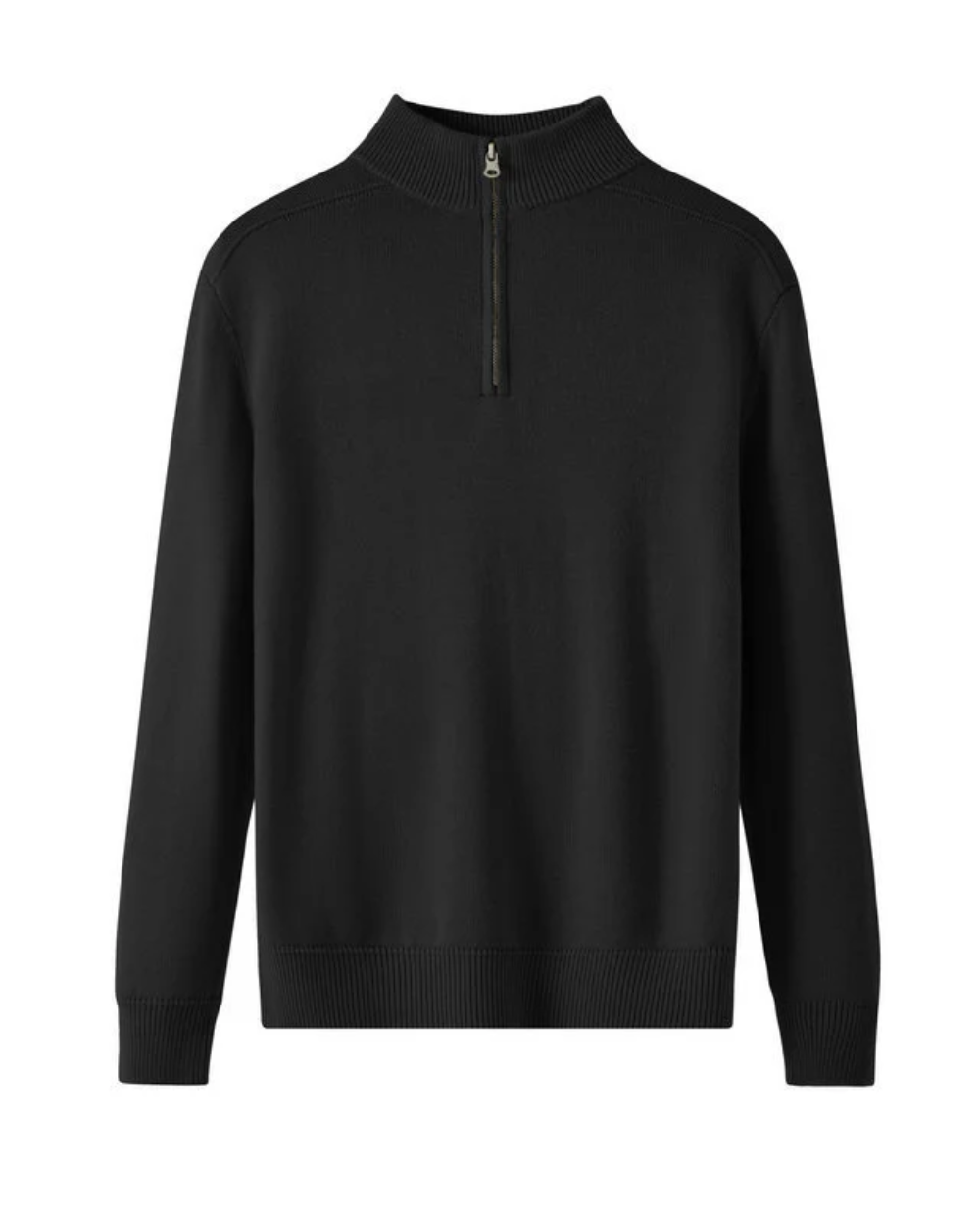 Capri Pullover mit Reißverschluss aus Merinowolle