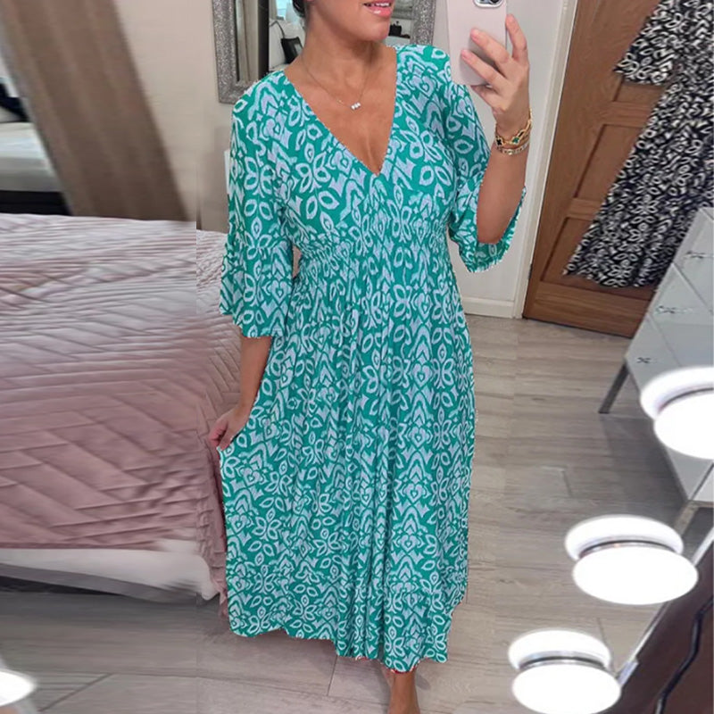 Mhara - Elegantes ausgestelltes Kleid