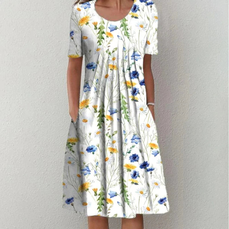 Gigi – Sommerkleid mit schmeichelhaftem Bauch-weg-Effekt