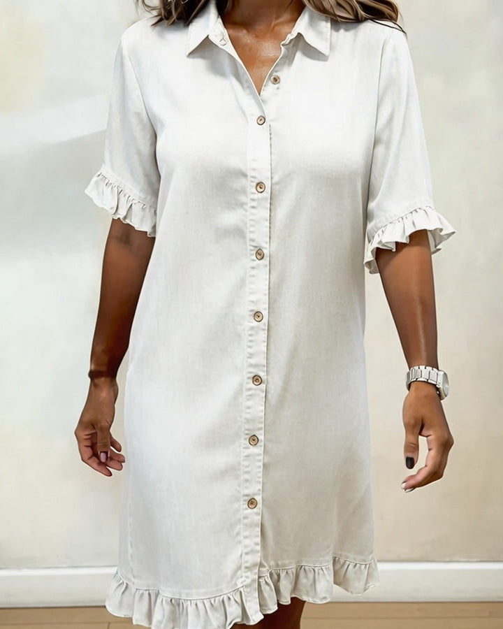 Maria - Bequemes Denim-Kleid