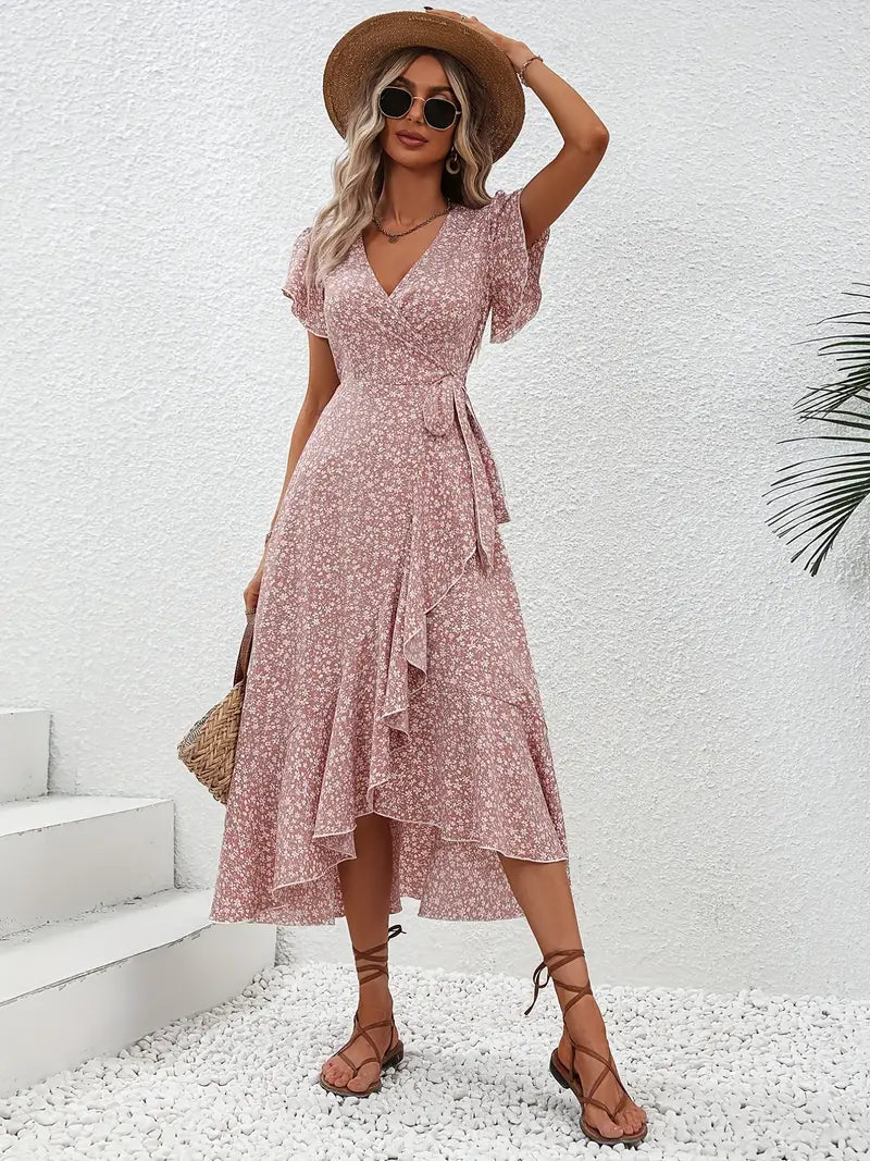 Miriam - Elegantes Blumenkleid