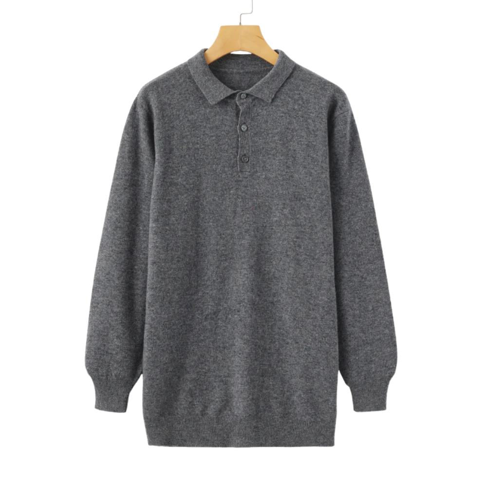 Poloshirt aus 100% Kaschmir