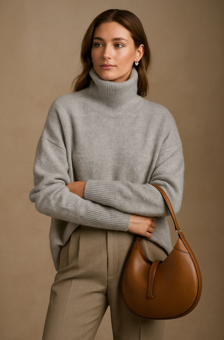 Eleganter Rollkragenpullover
