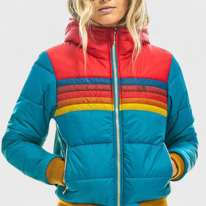 Stilvolle leichte wasserdichte Jacke