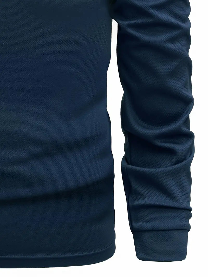 Leichter Polo-Pullover
