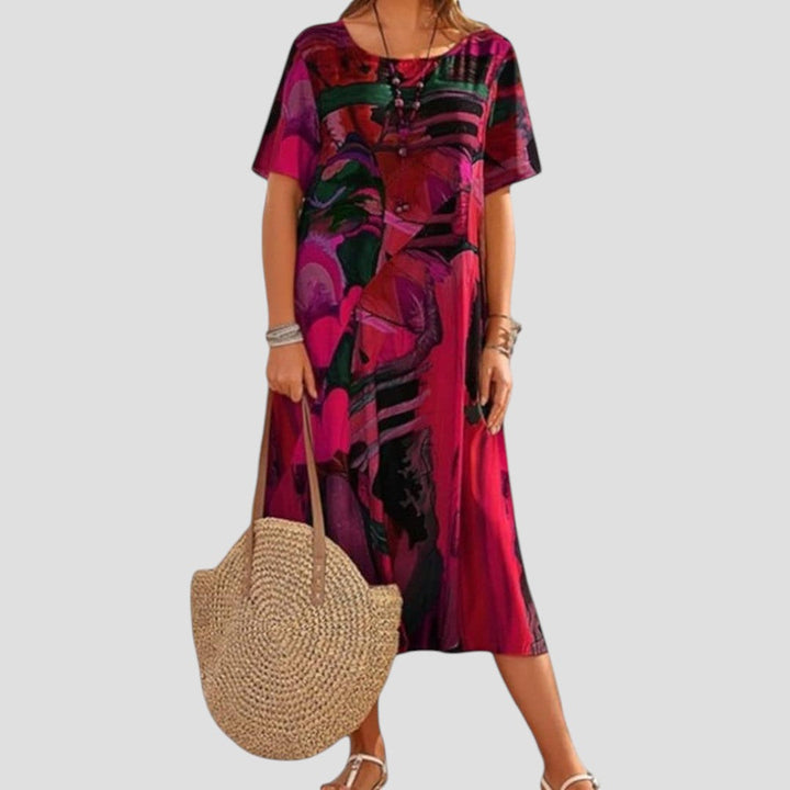 Vittoria - Fließendes Boho-Kleid