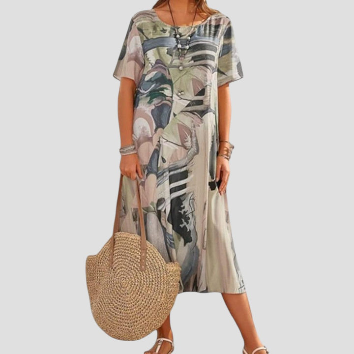Vittoria - Fließendes Boho-Kleid