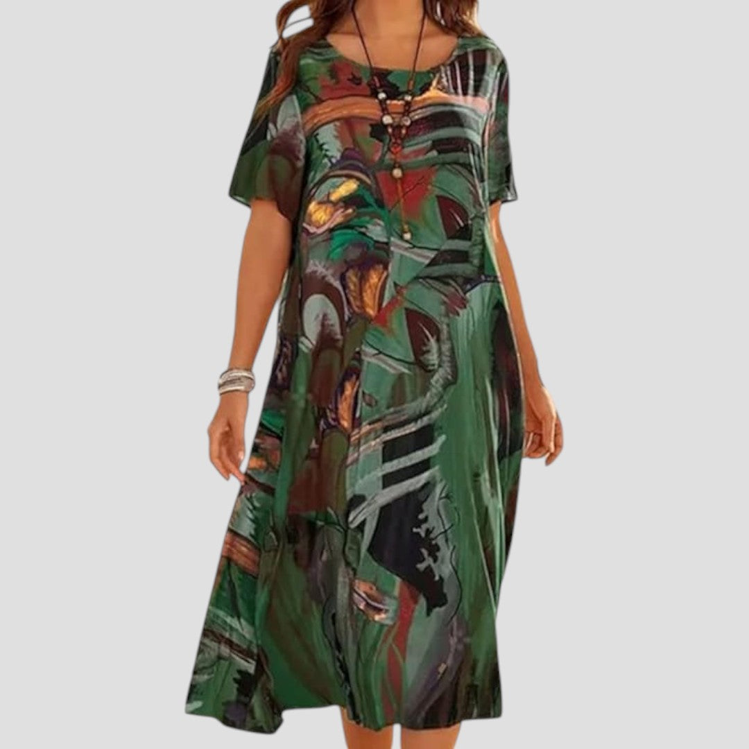 Vittoria - Fließendes Boho-Kleid