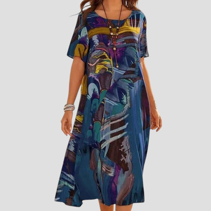 Vittoria - Fließendes Boho-Kleid