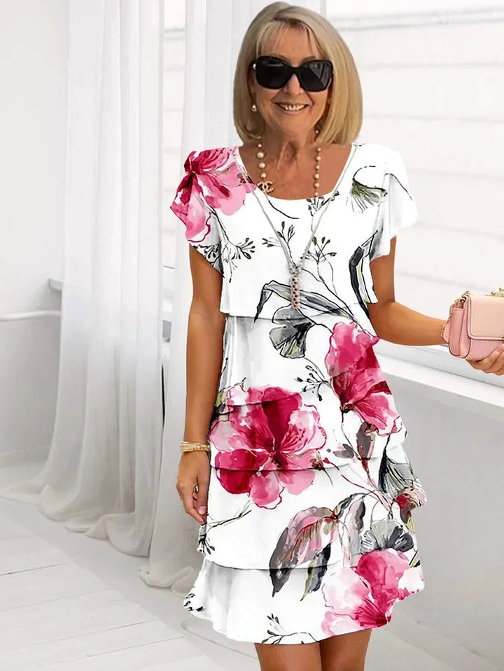 Mallory - Elegantes Blumenkleid