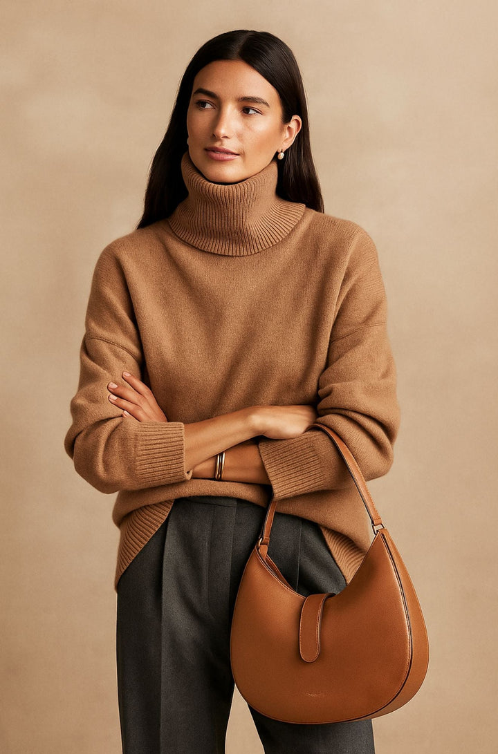 Eleganter Rollkragenpullover