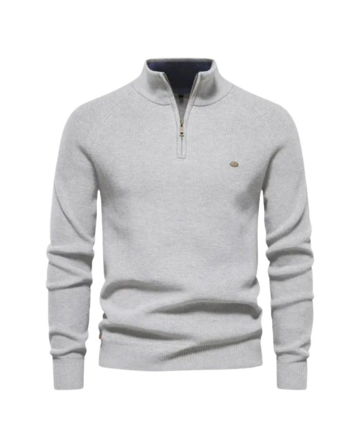 Salvatore Pullover mit Reißverschluss