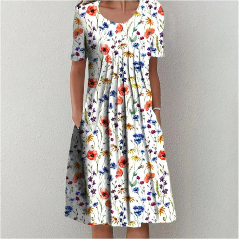 Gigi – Sommerkleid mit schmeichelhaftem Bauch-weg-Effekt