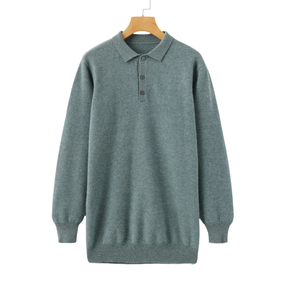 Poloshirt aus 100% Kaschmir
