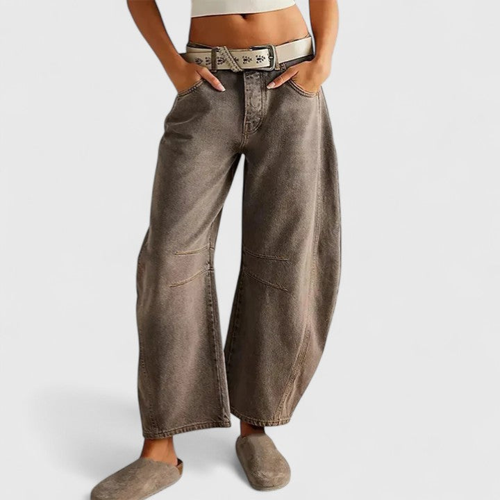 Regen | Bequeme Weite-Hosen