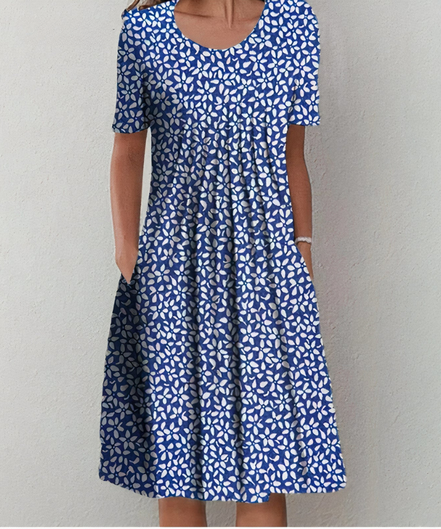 Clementine – Elegantes Blumenkleid