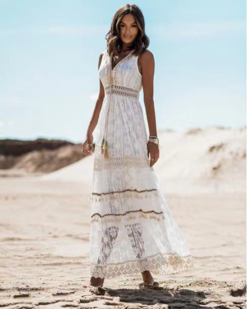 Linda - Elegantes Boho-Kleid