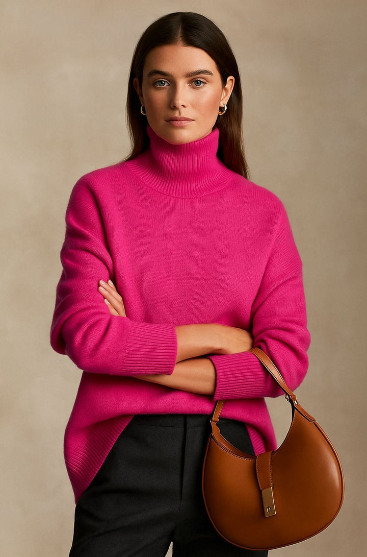Eleganter Rollkragenpullover