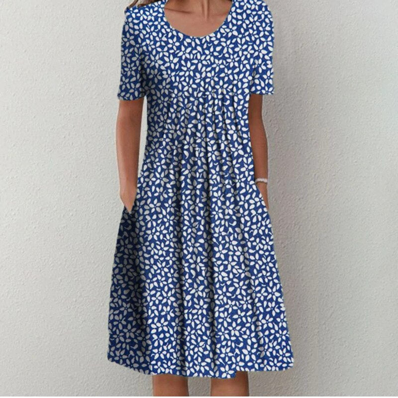 Celeste - Elegantes, luftiges Midikleid
