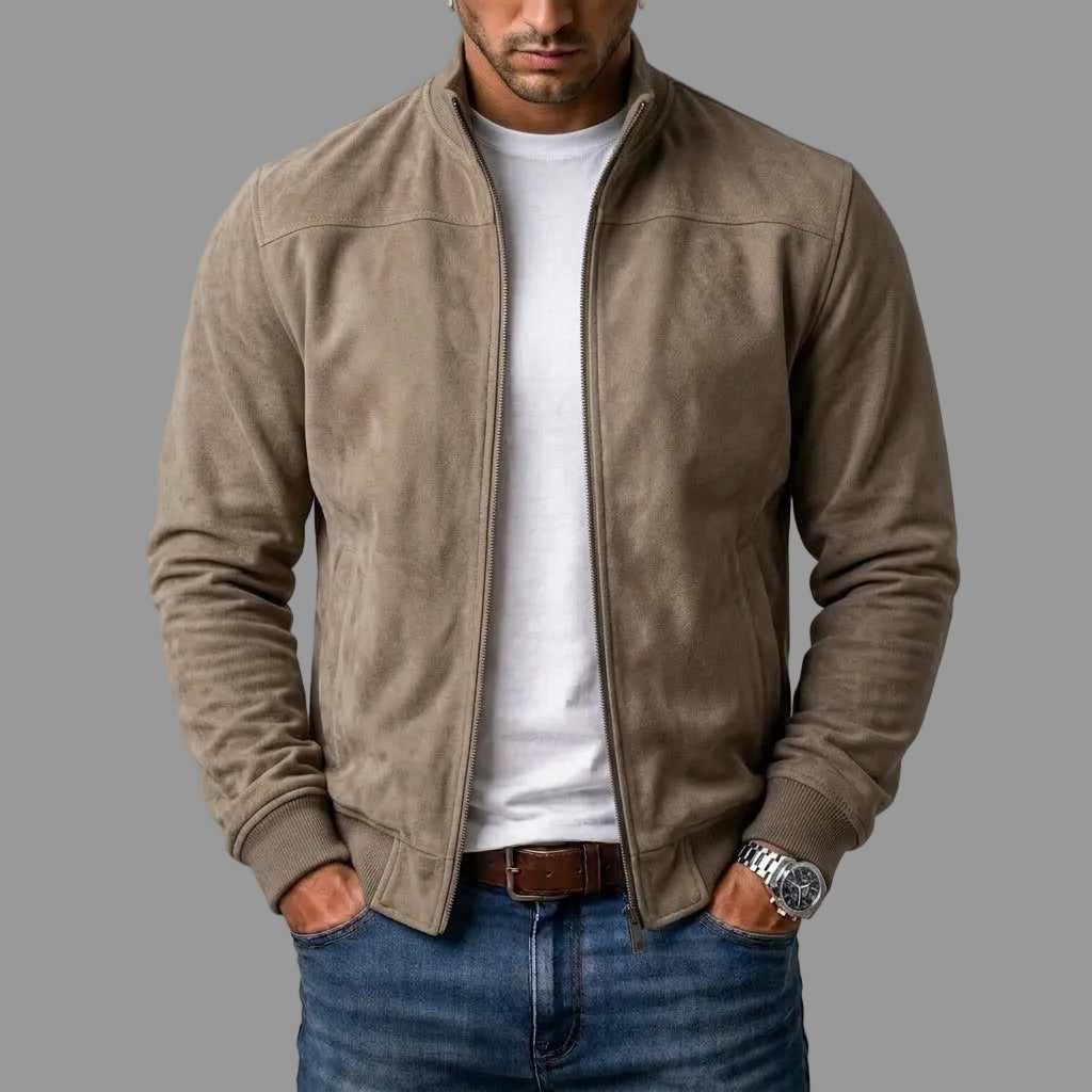 Wildleder Bomberjacke
