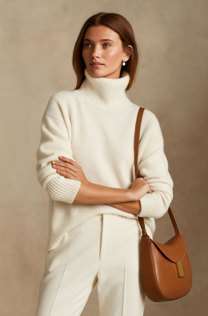 Eleganter Rollkragenpullover