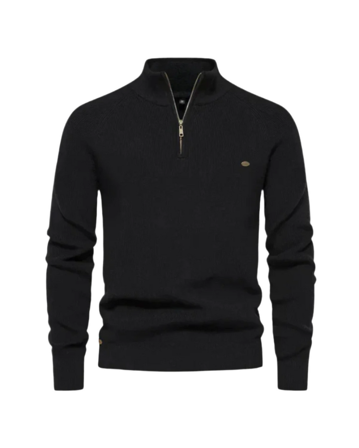 Salvatore Pullover mit Reißverschluss